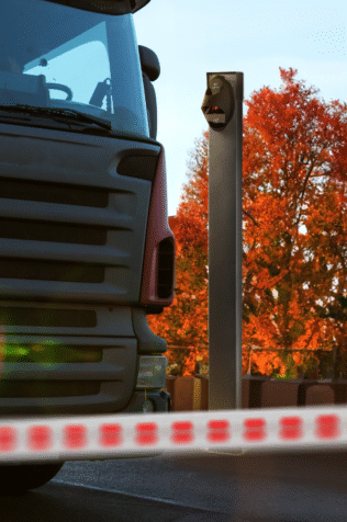 Controlo de acessos biometrico para entrada de camiões